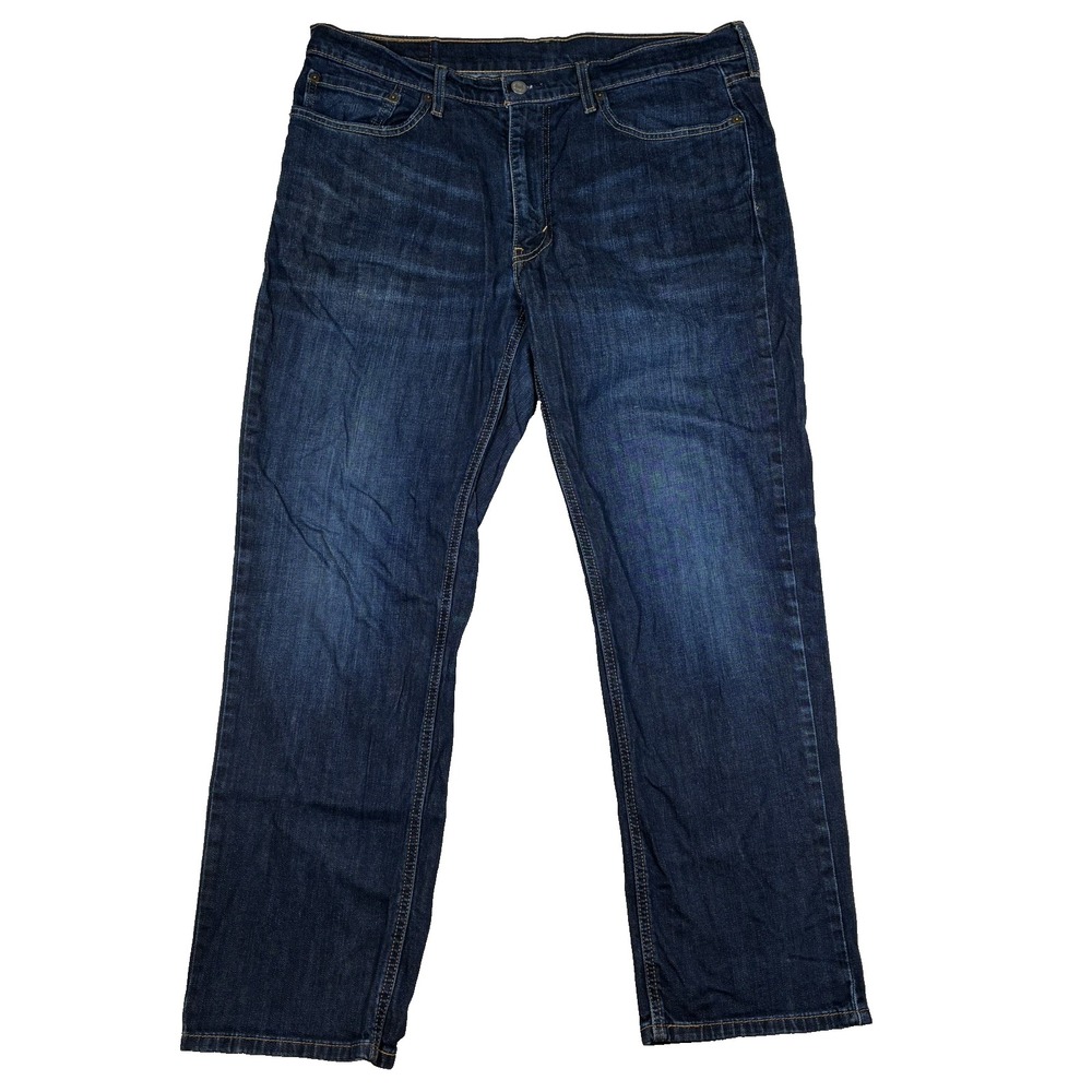 Levis 541 Athletic Taper 36x29 (30 on tag) Dark Wash Blue Jeans Stretch Y2K READ